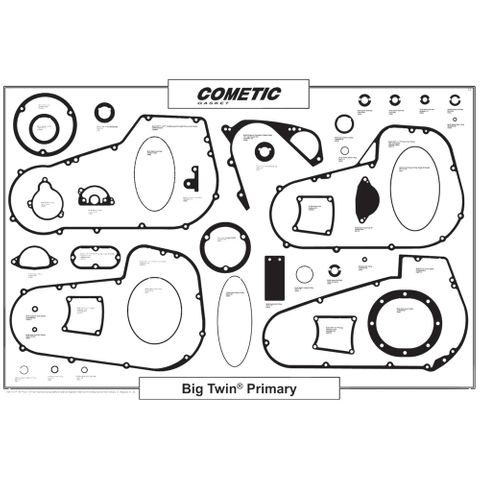 C9231F HD BIG TWIN PRIMARY GASKET