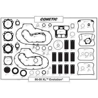 Cometic Hd 86-00 Xl Evolution Gasket