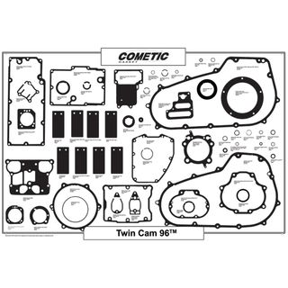 Cometic Hd Twin Cam 96 Gasket & Seal