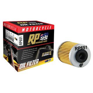 Race Performance Motorcycle Oil Filter - Rp651 (Short)