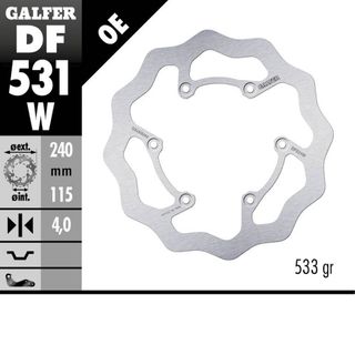 Galfer Husqvarna Te/Tc/Wre510 1987-1990