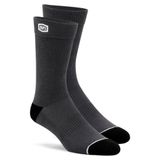 100% Casual Solid Grey Socks