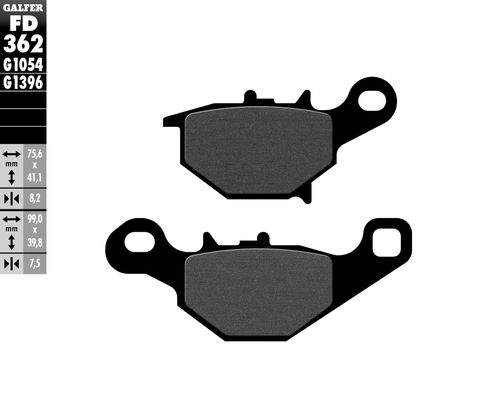 FD362G1054 SEMI-METALLIC COMPOUND