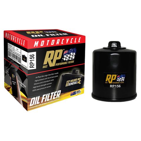 Race Performance Motorcycle Oil Filter - Rp156