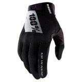 100% Ridefit Black Gloves