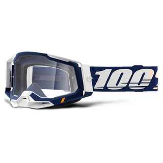 100% Racecraft 2 Goggle Concordia Clear Lens