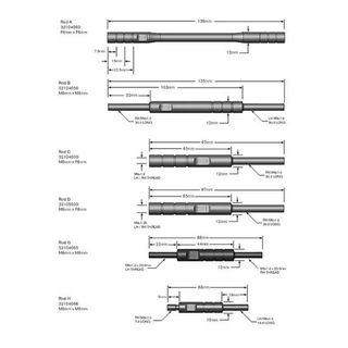 Dynojet Quick Shifter Universal Shift Rod Kit (Rods A, B, C, D, G & H)