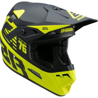 Answer 2022 AR-1 Helmet Bold Hyper Acid/Black