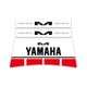 CGR-502 A2 STAND RETRO GRAPHICS YAMAHA RED