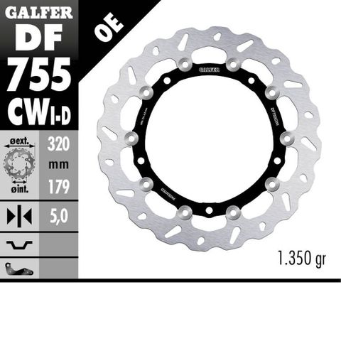 DF755CWI STANDARD FLOATING ROTOR