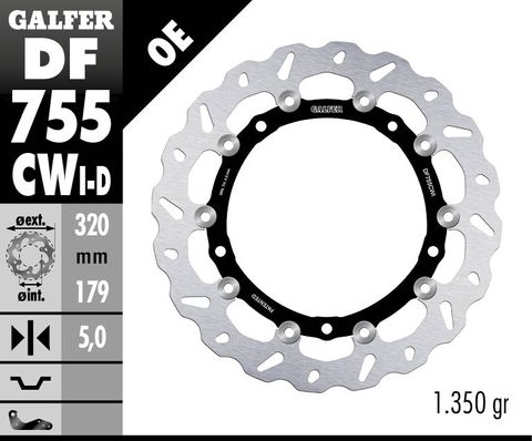 DF755CWI STANDARD FLOATING ROTOR