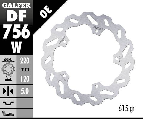 DF756W STANDARD SOLID MOUNT ROTOR