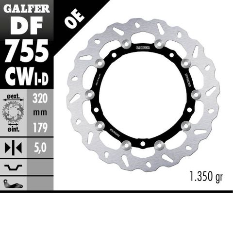 DF755CWD STANDARD FLOATING ROTOR