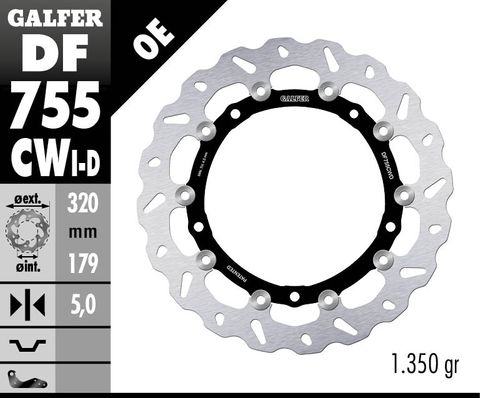 DF755CWD STANDARD FLOATING ROTOR