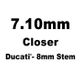 92-92271 DUCATI SHIM KIT Ducati - 8mm Stem