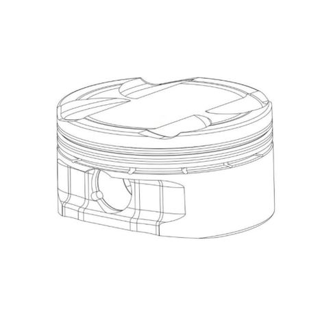 CP-Carrillo CP-230976 Yamaha YZ450F Big Bore Piston Kit