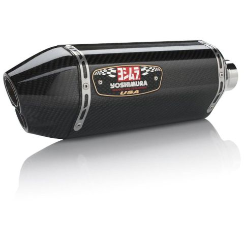 YO-CRR77D126W R77 CARBON FIBER MUFFLER CF TIP. DUAL.