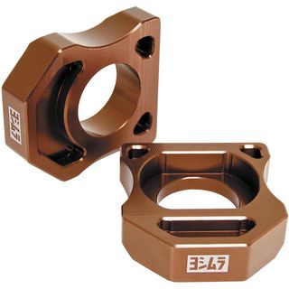 Yoshimura Rear Axle Block Kit Bronze Yzfr1 09-11