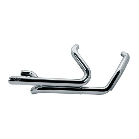 SS-550-0704 Pipe Kit. Header, 2-2 Chrome Shld. M 8