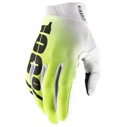 ONE-10014-479-12 RIDEFIT GLOVES  Korp Yellow  LG