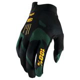 100% Itrack Sentinel Black Youth Gloves