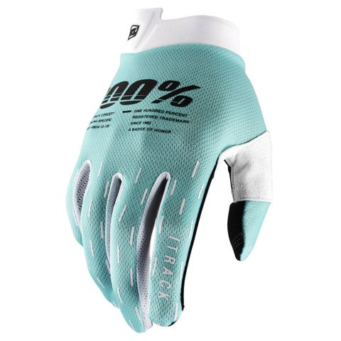 ONE-10015-481-10 ITRACK GLOVE  AQUA      SM