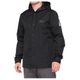ONE-39006-001-10 APACHE HOODED SNAP JACKET BLACK SM