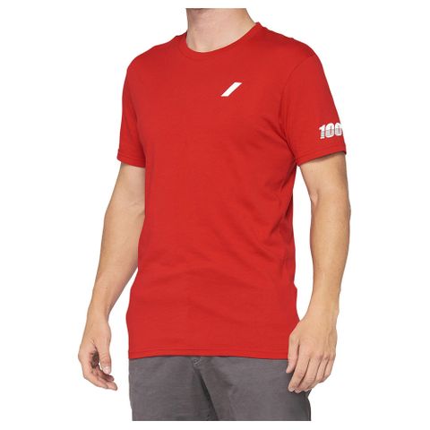 ONE-32133-003-10 SP21 TILLER T-SHIRT RED SM