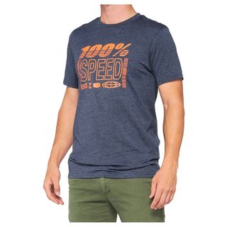 ONE-32134-015-10 SP21 TRADEMARK T-SHIRT NAVY HEATHER SM