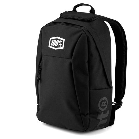 100% Skycap Black Backpack