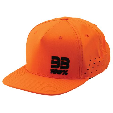 ONE-BB-20036-006-01 BB33 DRIVE SNAPBACK HAT ORANGE OSFM