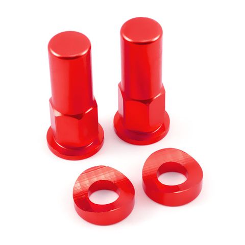 SPP-RL-01 RIM LOCK NUTS RED