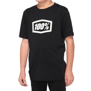 100% T-Shirt Youth Essential Black