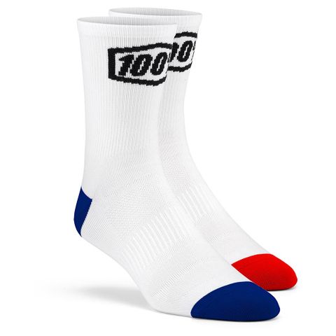 ONE-20049-00006 SP22 TERRAIN SOCKS WHITE SM/MD