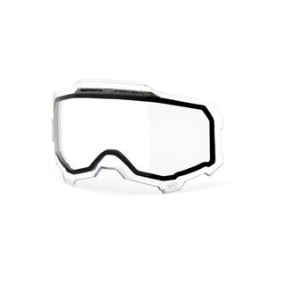 100% Armega Clear Vented Dual Lens