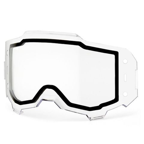 100% Armega Forecast Lens Dual Pane Clear