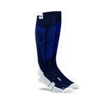 100% Hi Side Performance Navy/Grey Moto Socks