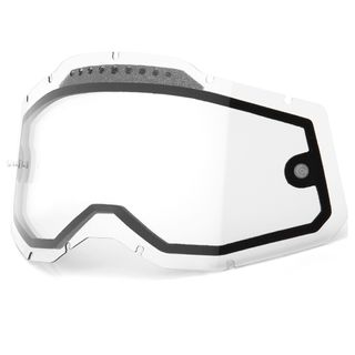 100% Racecraft2, Accuri 2 & Strata2 Vented Dual Clear Lens