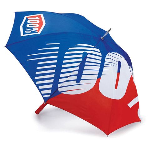 100% Premium Umbrella Blue/Red