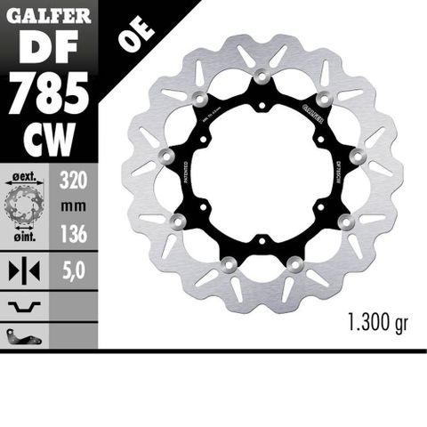 DF785CW STANDARD FLOATING ROTOR