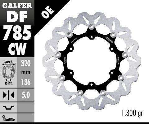 DF785CW STANDARD FLOATING ROTOR