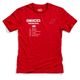 ONE-32924-003-13 OUTLIER GEICO HONDA T-SHirt Red