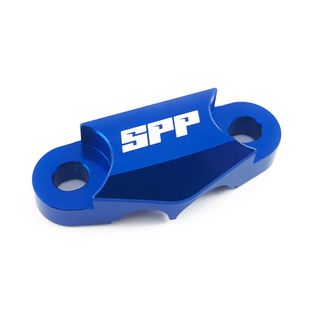 Spp Brake Line Clamp Yamaha Wr250 2019 Wr450 19-20 Blue