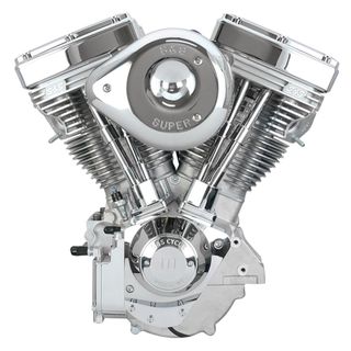 S&S V111 Complete Assembled Engine - Natural