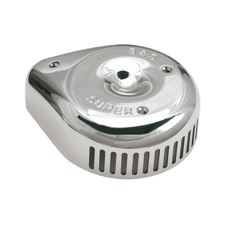 SS-17-0004 Cover. Super E/G Air Cleaner  Chrome