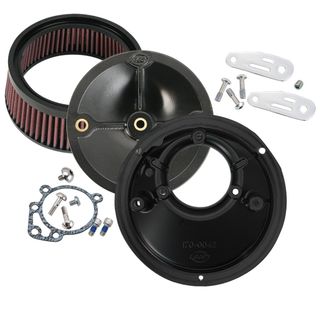 S&S Stealth Air Cleaner Kit Without Cover For All S&S X-Wedge Engines