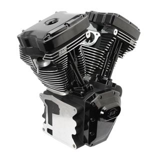 S&S T143 Black Edition Longblock Engine For Select 1999-'06 Hd Twin Cam 88, 95, 103 Models - 635 Ge Cams