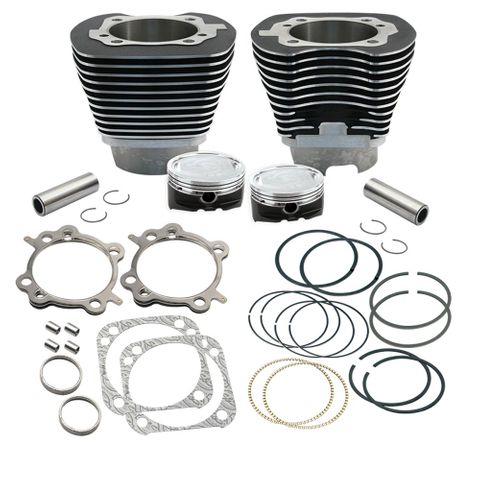 SS-910-0223 Cylinder Kit. 4.125" Bore. Black. 11 Fin