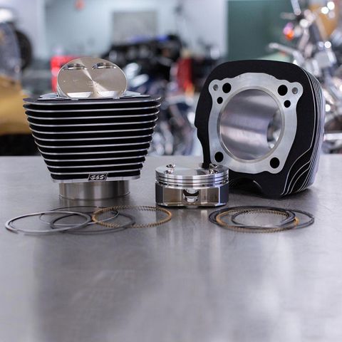 SS-910-0625 M8 BIG BORE KIT 124"" W/BLK