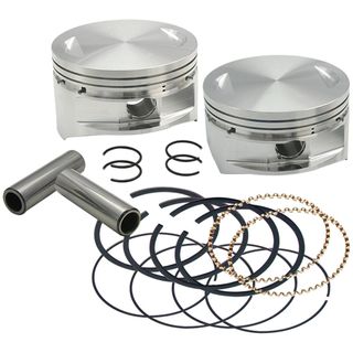 S&S 4" Bore Forged Pistons For V100" And V107"